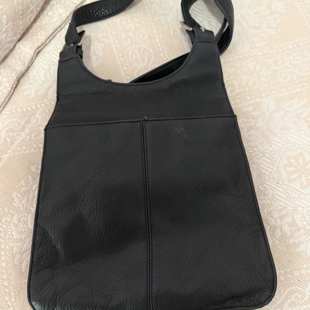 Stone Mountain Leather Shoulder Bag 90s - Picture 2 of 5
